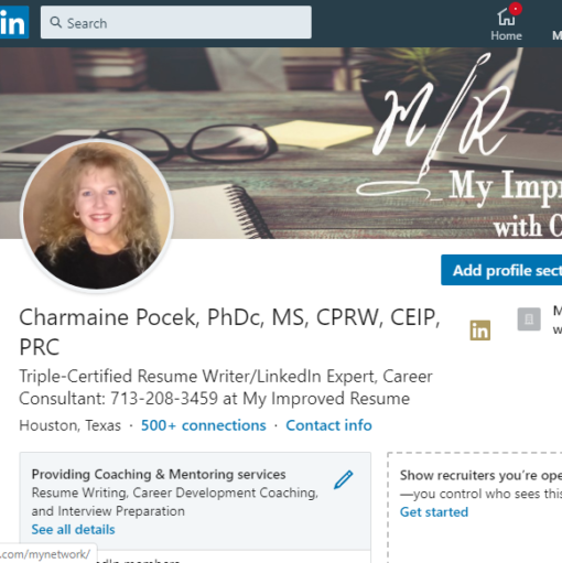LinkedIn Profile Overhaul – My Improved Resume